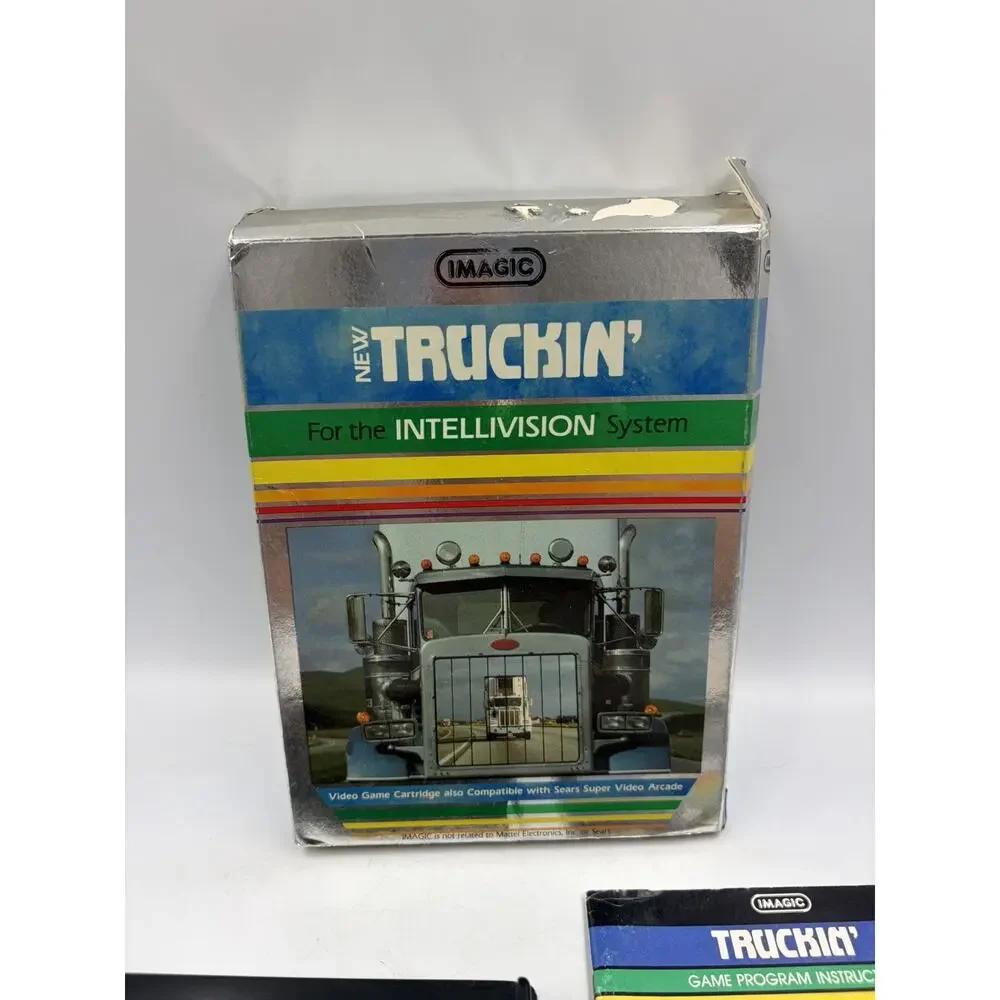 Truckin Intellivision iMagic 1983 Complete CIB